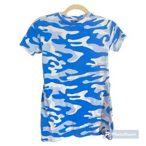 Little girl Camo T shirt dress - Age 7/8